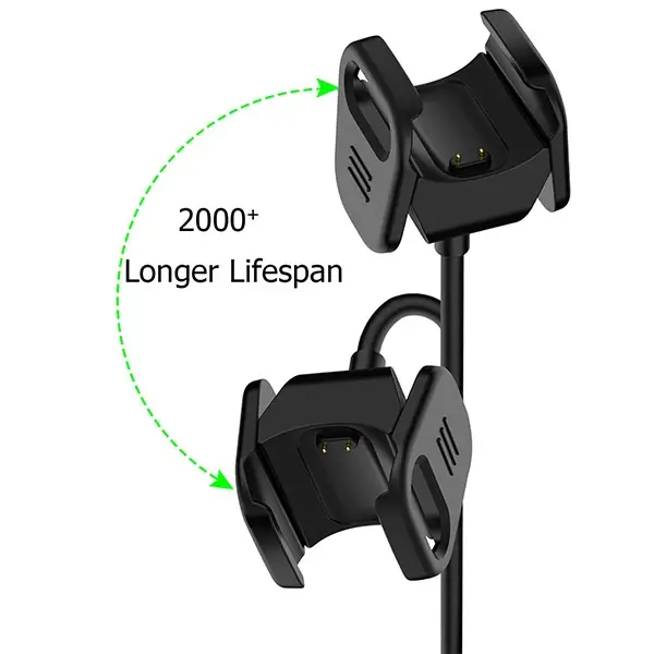 Fitbit Charge 3 Usb Şarj Aleti Şarj Kablosu Cihaz Kiti-(5775)