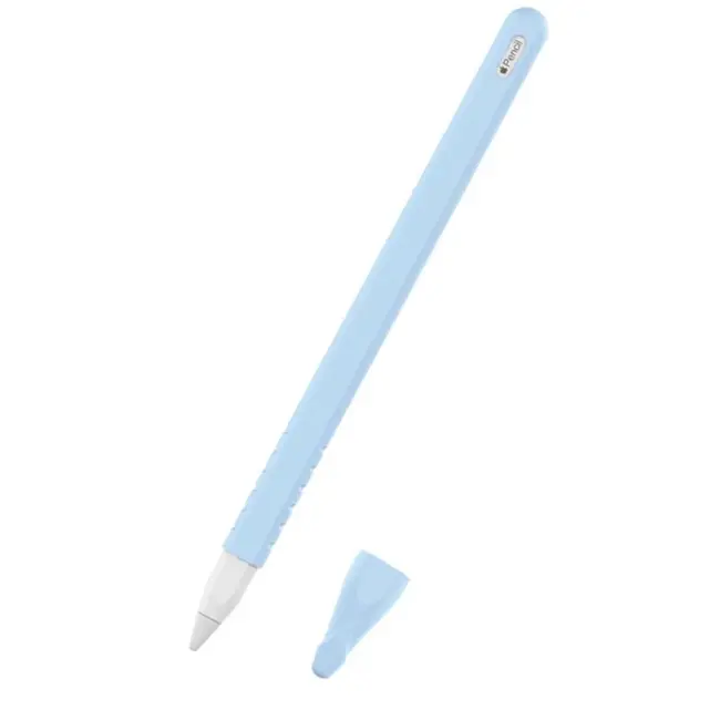 ALLY Apple Pencil 2 İçin Silikon Kılıf Koruyucu Kılıf-(5775)