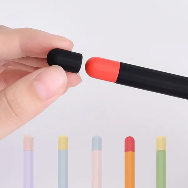 Ally Apple Pencil 2 İçin Koruyucu Kaymaz Silikon Kılıf-(5775)