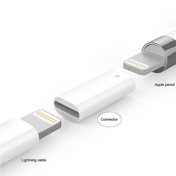 Ally Apple Pen Pencil Kalem Usb Şarj Cihazı Lightning Adaptörü-(5775)