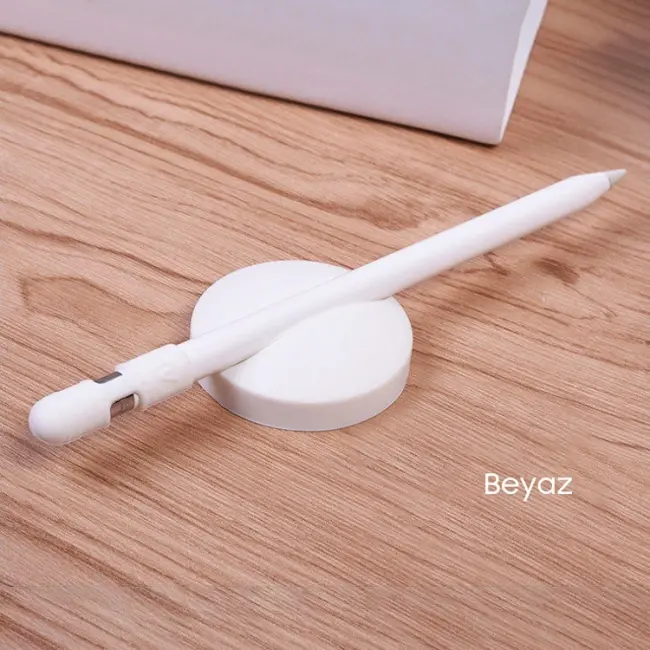 Ally Apple Pencil Kalem Silikon Kılıf Ve Stand-(5775)