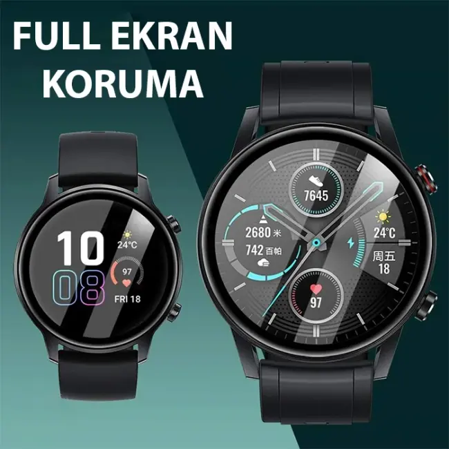 Ally Huawei Watch GT4 46mm PMMA Tempered Cam Ekran Koruyucu-(5775)