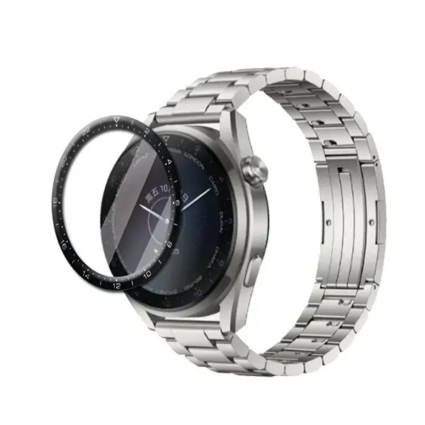 Huawei Watch 3 Pro 3D Full Kaplama Ekran Koruyucu PET+PMMA-(5775)