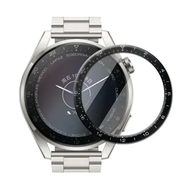 Huawei Watch 3 Pro 3D Full Kaplama Ekran Koruyucu PET+PMMA-(5775)