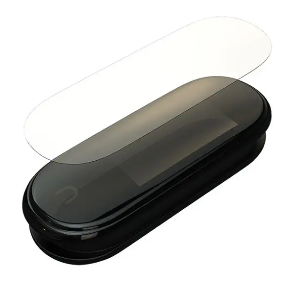 Mijobs Mi Band 5-4 Darbe Emici Ekran Koruyucu 2 Adet Set-(5775)