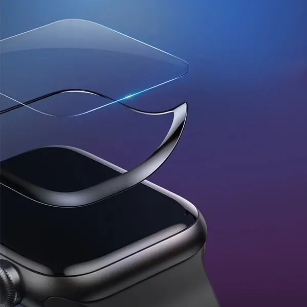 Baseus Apple Watch 42mm 3D Kavisli Tempered Kırılmaz Cam Koruyucu-(5775)