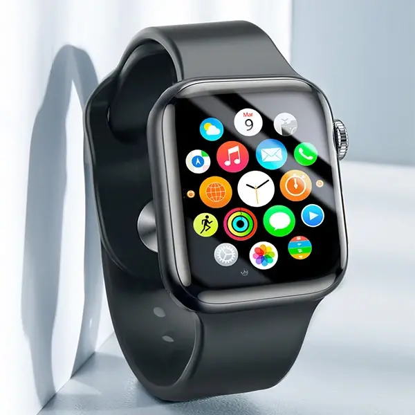 Baseus Apple Watch 42mm 3D Kavisli Tempered Kırılmaz Cam Koruyucu-(5775)