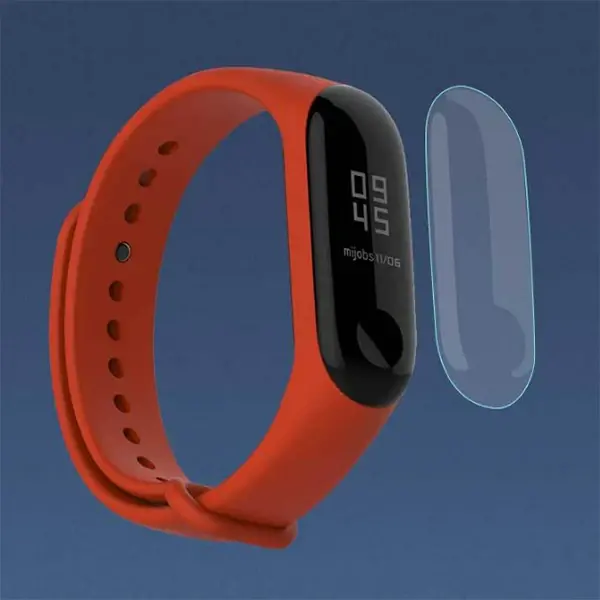Mijobs Mi Band 3 Darbe Emici Ekran Koruyucu 2 Adet Set-(5775)