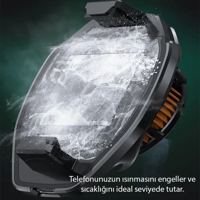 MEMO DL22 Yarı İletken Arka Klips Soğutma Radyatörü PUBG Oyun Soğutucu iOS Android-(5775)