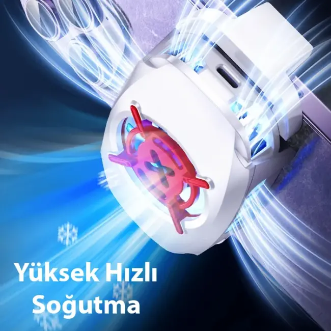 ALLY A01 Cep Telefon Soğutma Fanı Radyatör Soğutucu-(5775)