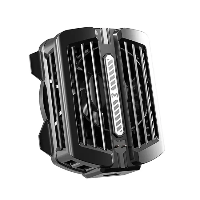 MEMO CX12 Powerbank Girişli Manyetik Cep Telefon Soğutma Fanı Radyatör Soğutucu-(5775)