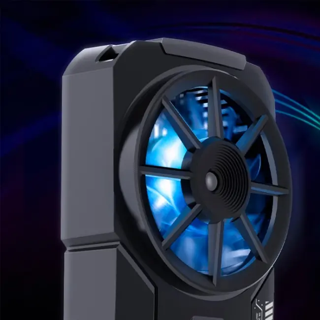 MEMO DL-A2 Cep Telefonu Soğutma Fanı Gamer Oyuncu Radyatör Soğutucu-(5775)