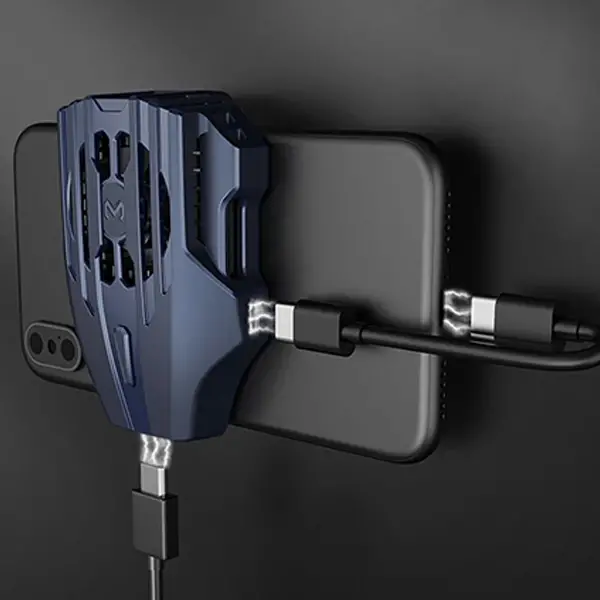 MEMO DL02  Telefonu Soğutma Fanı Radyatör (Type-C Kablo İle)-(5775)