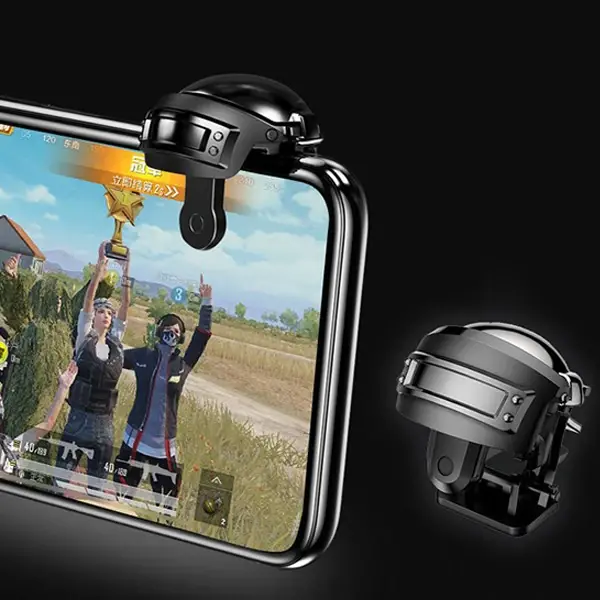 ALLY L1R1 Gamepad Oyun Ateşleyici Tetik- Level 3 Helmet PUBG Gadget-(5775)