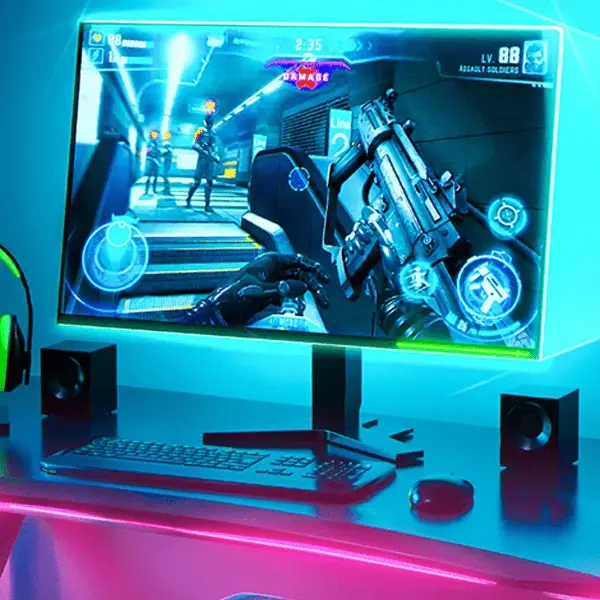 BASEUS Game Light RGB 5050 Esnek Oyuncu Pc LED Şerit Işık 5W15 m-(5775)