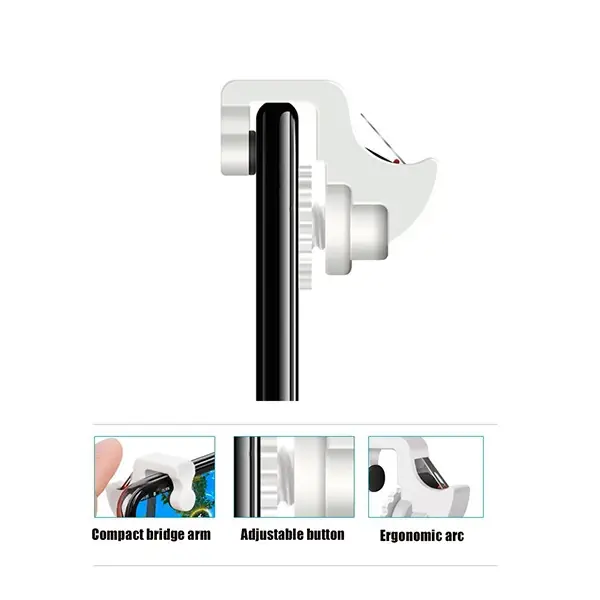 One Pair Profesyonel Joystick Pubg Oyun Ateşleyici Aparat 2 Adet-(5775)