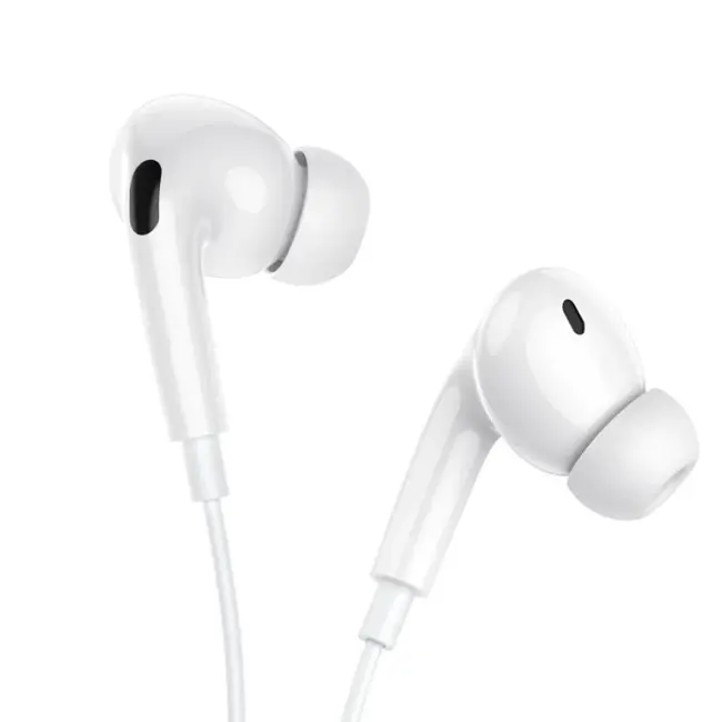 HOCO M101 Pro Crystal Type-C Kulakiçi Mikrofonlu Kablolu Kulaklık-(5775)