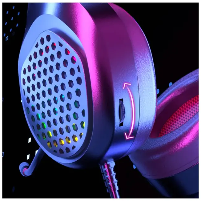 XMOWi R1 Gaming Mikrofonlu RGB Oyuncu Kulaklığı PC- Dizüstü  Ve Ps4-(5775)