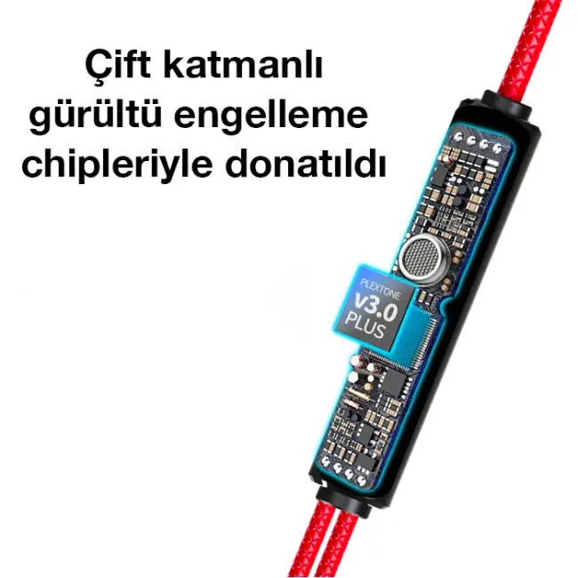 Xmowi VX2 Gaming 3.5MM Kulak İçi Mikrofonlu Oyuncu Kulaklığı Gurultu Engelleyici-(5775)