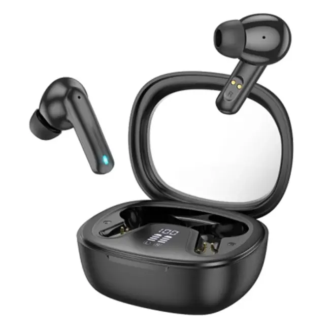 HOCO EQ6 Göstergeli TWS Bluetooth 5.3 Kablosuz Stereo Kulakiçi Kulaklık-(5775)
