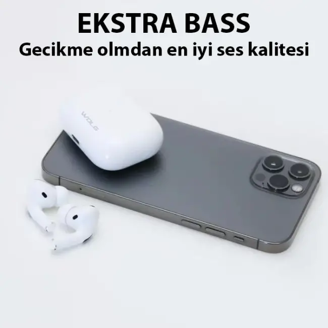 WOLG TB03 TWS Kablosuz Bluetooth 5.1  Kulakiçi Kulaklık-(5775)