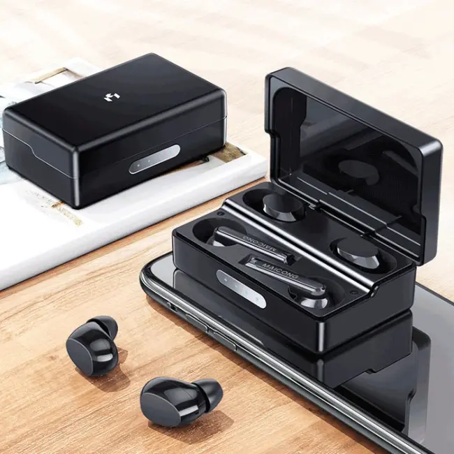 ALLY MC BH207 Çift Kablosuz Bluetooth 5.2 Kulaklık 2li Set-(5775)