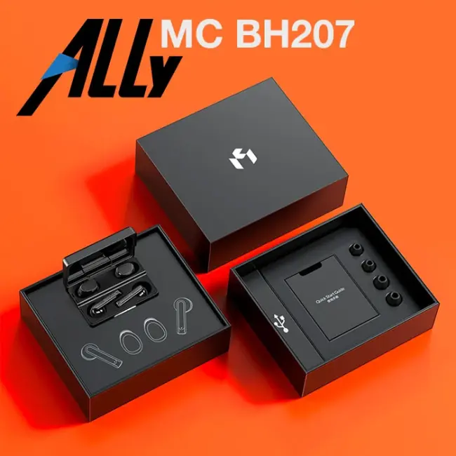 ALLY MC BH207 Çift Kablosuz Bluetooth 5.2 Kulaklık 2li Set-(5775)
