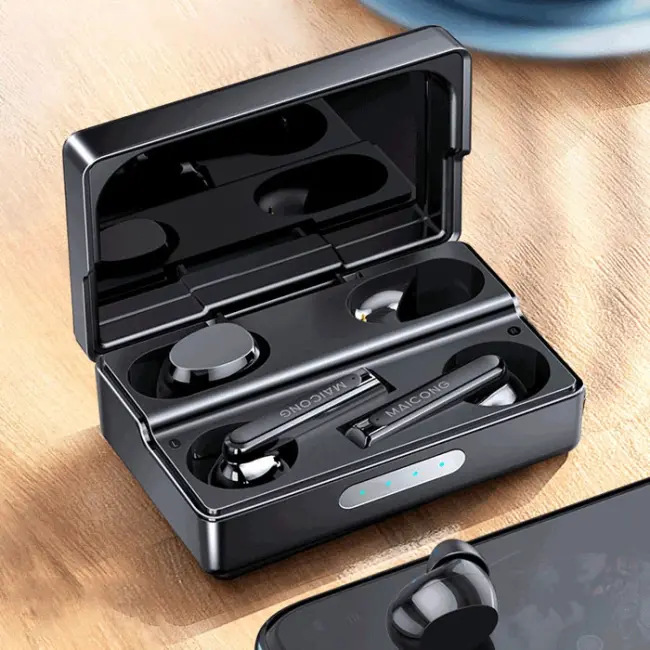 ALLY MC BH207 Çift Kablosuz Bluetooth 5.2 Kulaklık 2li Set-(5775)