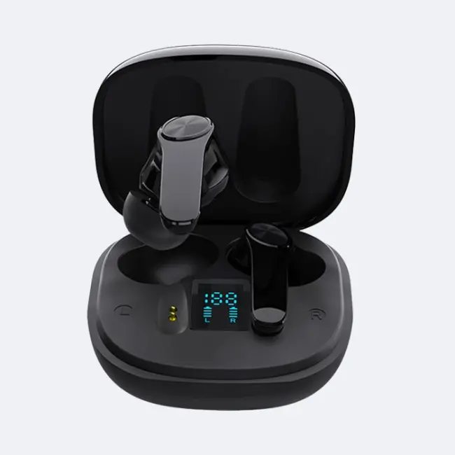 ALLY XT-18 Dijital Göstergeli TWS Kablosuz Bluetooth Kulaklık-(5775)