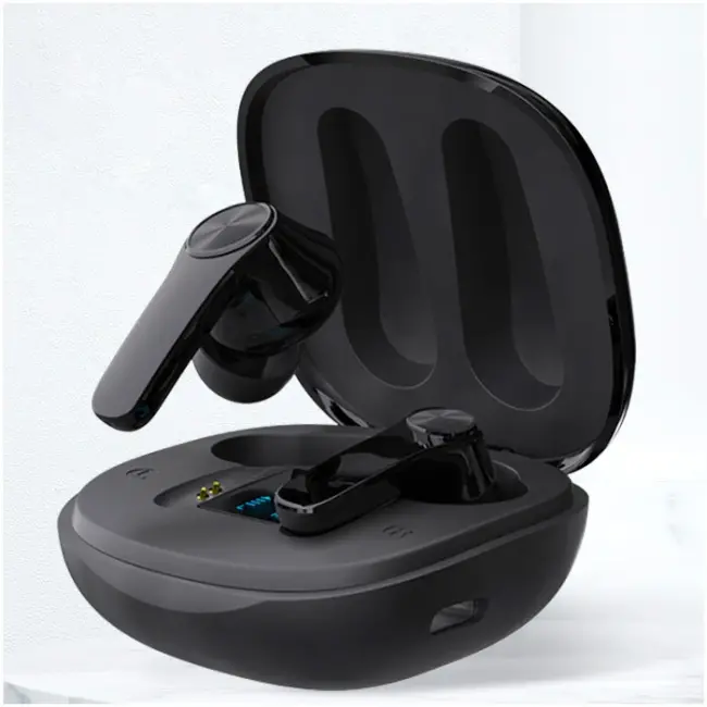 ALLY XT-18 Dijital Göstergeli TWS Kablosuz Bluetooth Kulaklık-(5775)