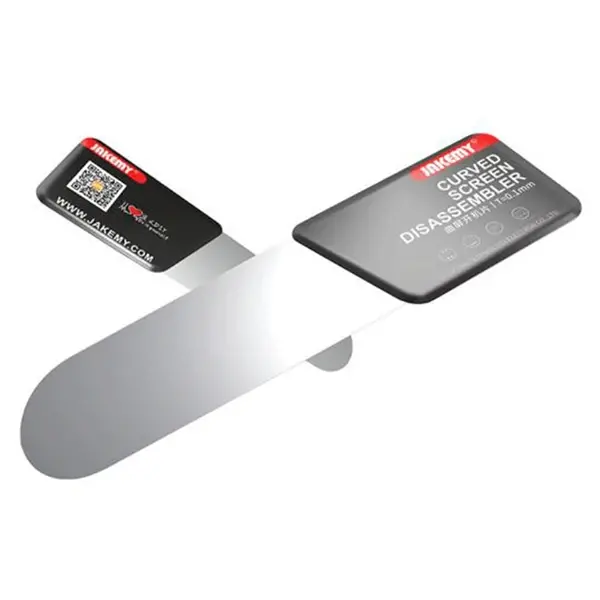 Jakemy JM-OP18 Kavisli Ekran Söküm Bıçağı Paslanmaz Çelik 0.1mm-(5775)