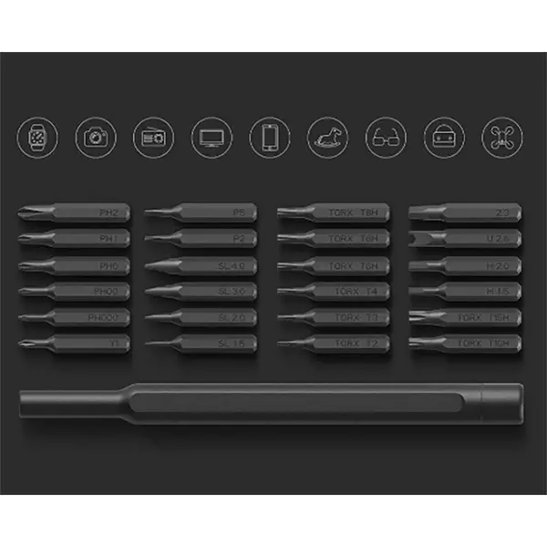 Ally 24in1 24 Parça Profesyonel Tornavida Seti-(5775)