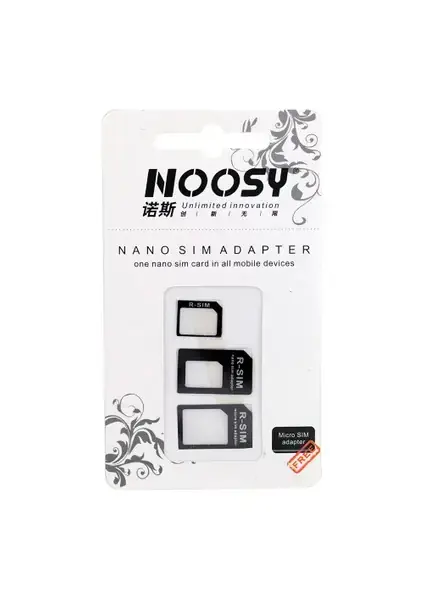 Noosy Nano Ve Micro Sim Kart Adaptörü-(5775)