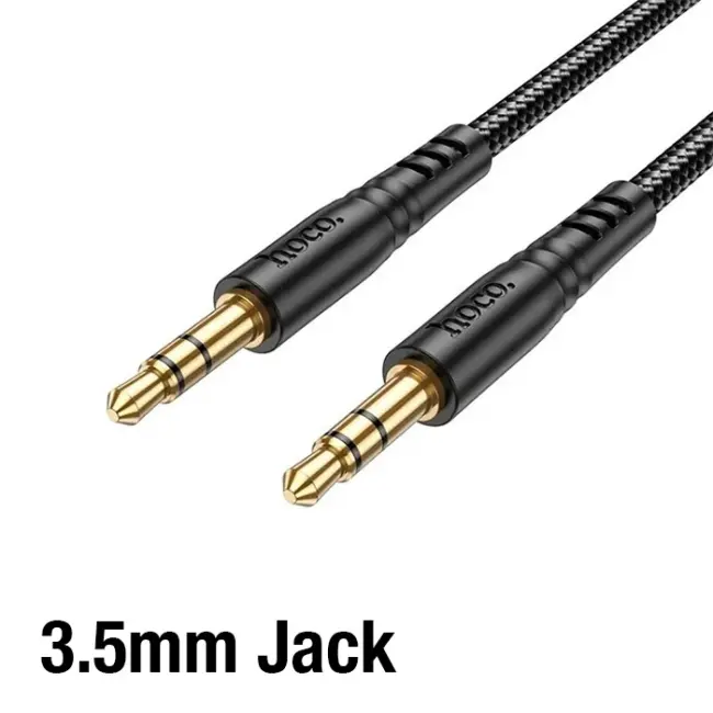 HOCO UPA24 AUX to AUX 3.5mm Ses Aktarım Kablosu 1mt-(5775)