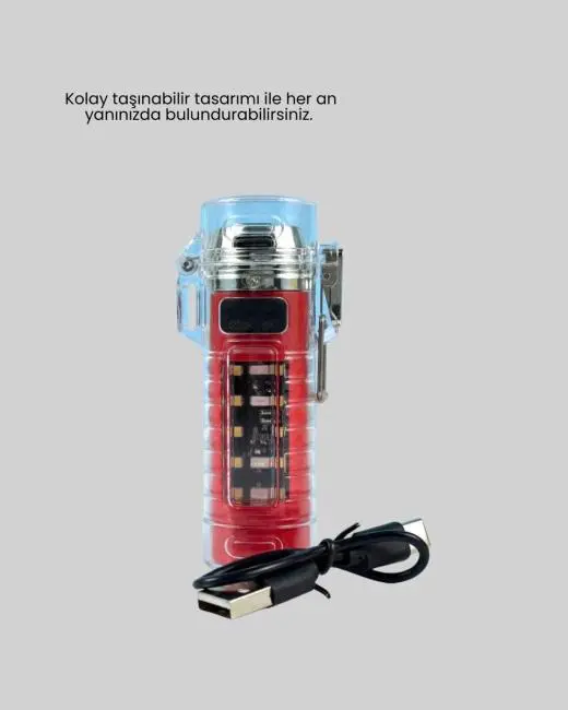 Çok Fonksiyonlu Elektrikli Çakmak El Feneri Özellikli