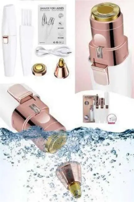 Kaş Burun Ve Yüz Epilasyon Aleti Kablosuz Şarjlı Kökten Alan Epilasyon Aleti