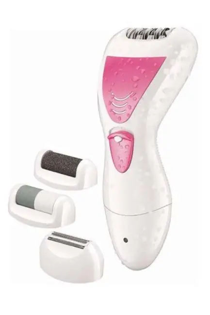 Şarjlı Epilasyon Cihazı Çok Başlıklı Ayak Bakımına Uygun Epilatör Aleti