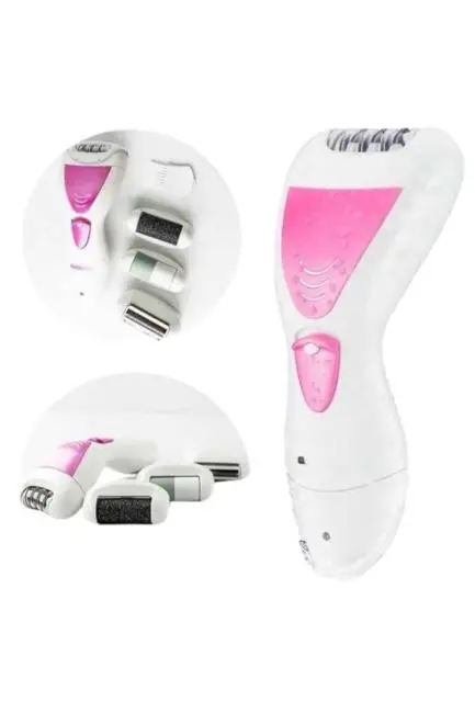 4 Başlıklı Bakım Cihazı Epilatör Tüy Alma Makinesi Topuk Törpüsü
