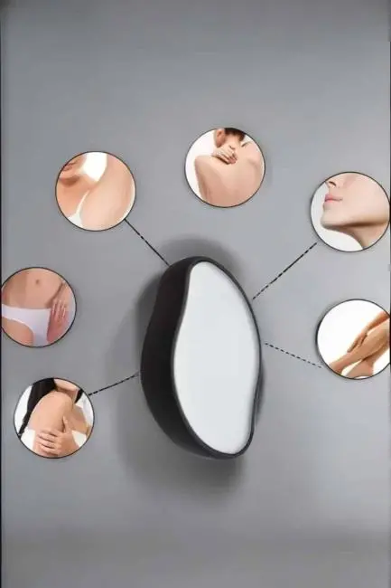 Crystal Eraser Epilasyon Aleti Tüy Silgisi Tüy Alıcı Kristal Epilatör Ağda