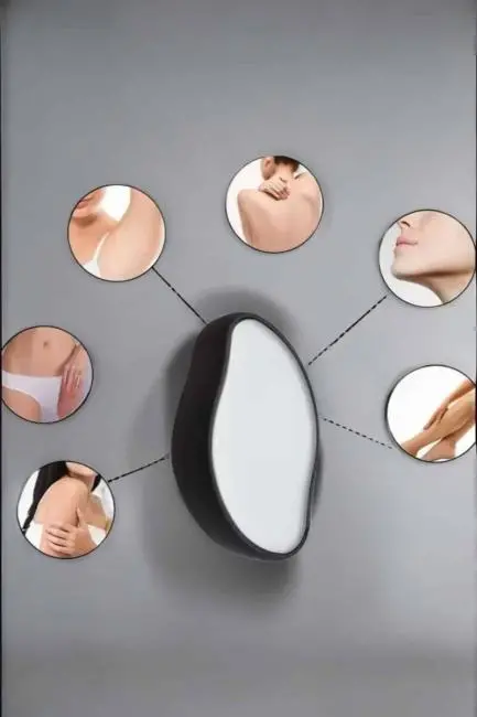 Crystal Eraser Epilasyon Aleti Tüy Silgisi Tüy Alıcı Kristal Epilatör Ağda