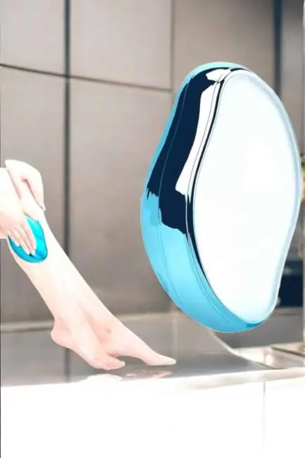 Epilasyon Aleti Bacaklar Kollar İçin Yıkanabilir Kristal Epilatör Tüy Silgi