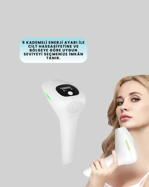 Hasuba IPL Lazer Epilasyon Cihazı HS-262 5 Enerji Kademeli