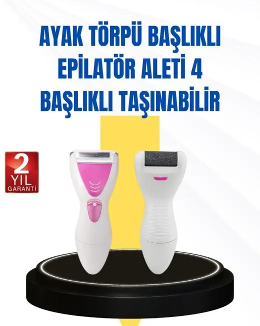 Tüy Temizleme ve Cilt Bakım Cihazı