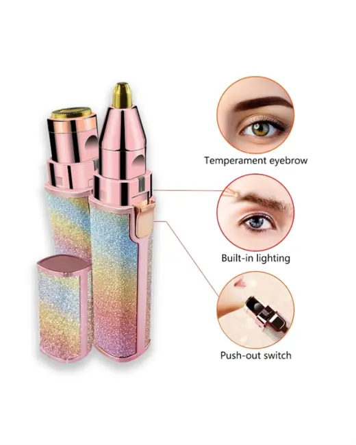 Kaş ve Yüz Epilation Aleti – Kolay Kullanımlı Portatif Shaver USB Şarjlı