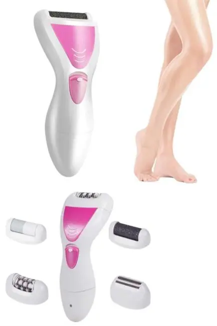 4 Başlıklı Lazer Öncesi Kısaltma Epilasyon Aleti Epilatör Çok Amaçlı