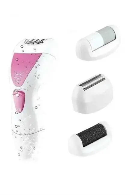 Epilatör Cihazı Epilasyon Aleti Çoklu Başlık Seçeneği Ayak Törpüsü
