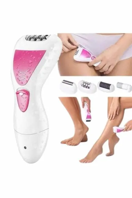 Profesyonel 4in1 Çok Amaçlı Epilasyon Aleti Şarjlı Pratik Taşınabilir
