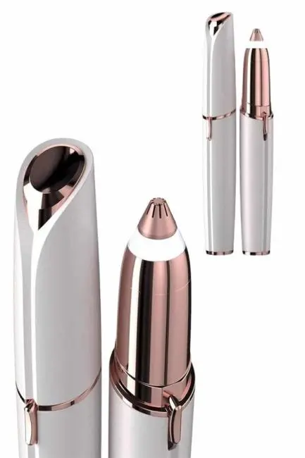 Kaş Bıyık Epilasyon Aleti İnce Uçlu Yüz Için Tüy Alıcı Pilli