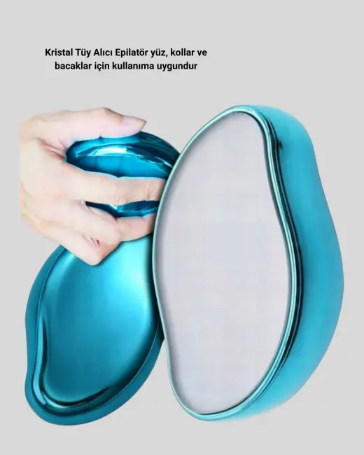 Kristal Epilatör Tüy Alma Aparatı Topuk ve Ölü Deri İçin Uygun