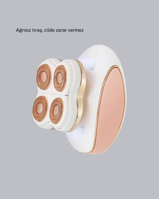 Pürüzsüz Cilt İçin Çok Başlıklı Ağrısız Tıraş Makinesi